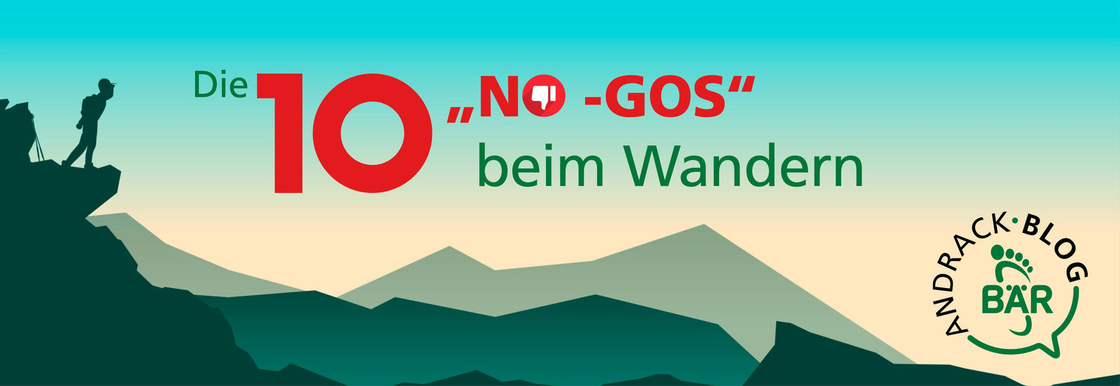 No Gos Beim Wandern