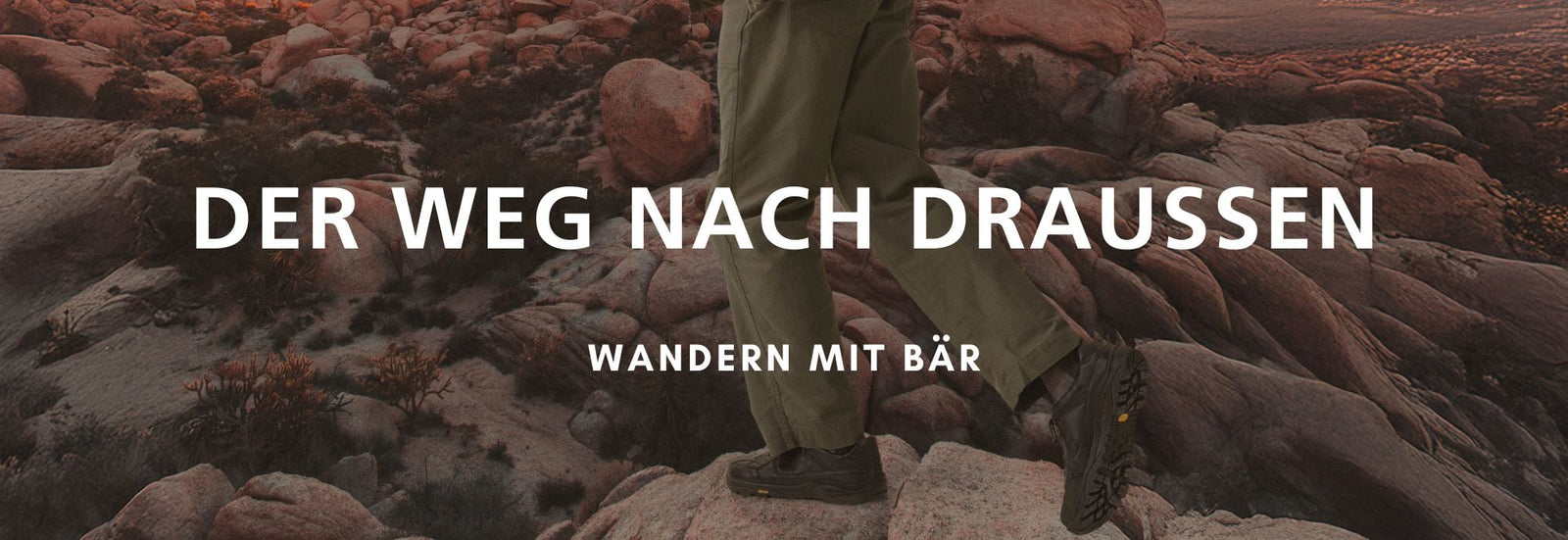 Wandern mit BÄR: für Wege, die sich gut anfühlen
