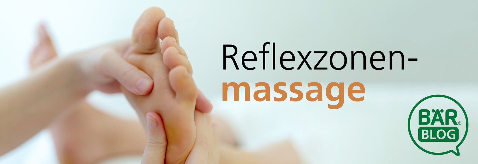 Entspannung für Körper und Geist - Reflexzonenmassage