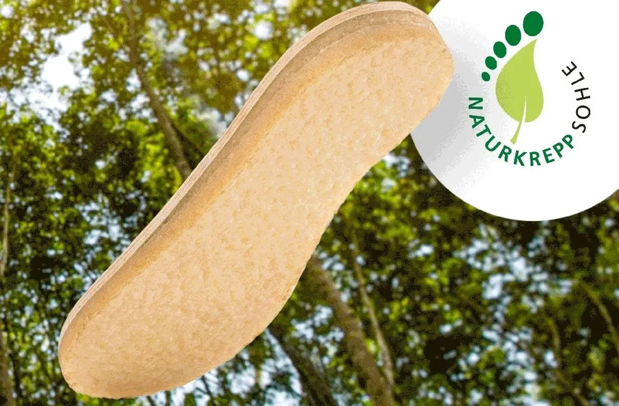 Semelle crêpe en caoutchouc naturel