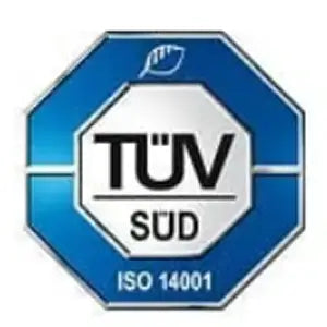 Abbildung der TÜV SÜD Zertifikate ISO 9001, ISO 14001 und ISO 45001 für Qualitäts-, Umwelt- und Gesundheitsmanagement